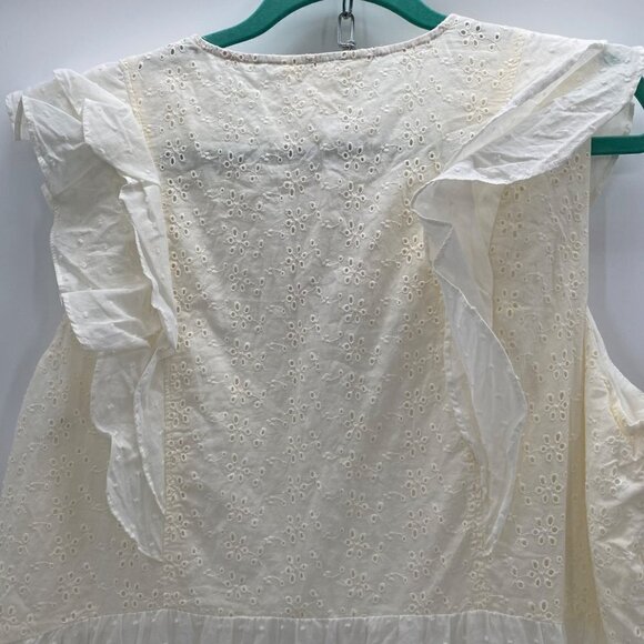 Matilda Jane Sleeveless Ivory Dress Women's Size XL - Picture 5 of 7